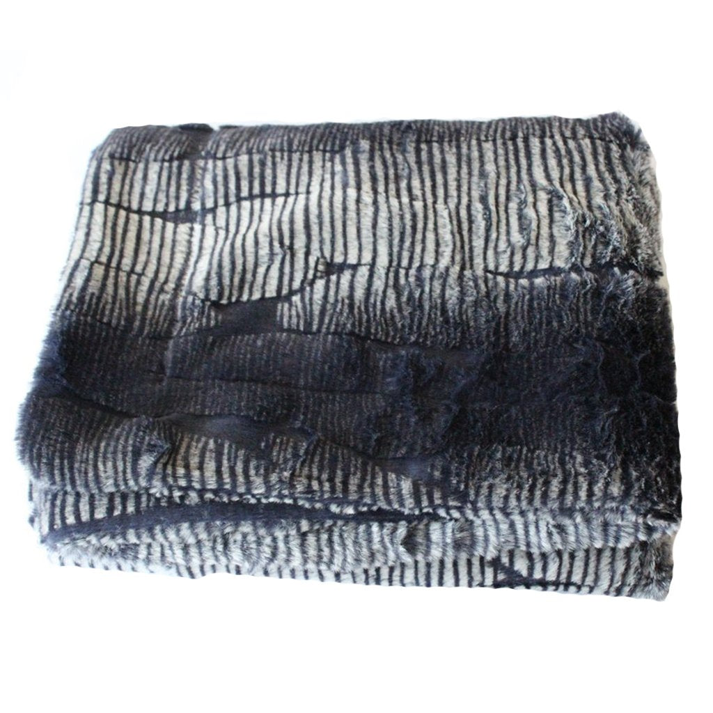 Kai Navy Blanket - Denny's