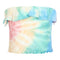 Rainbow Rainforest Smock Ruffle Tube Top - Denny's