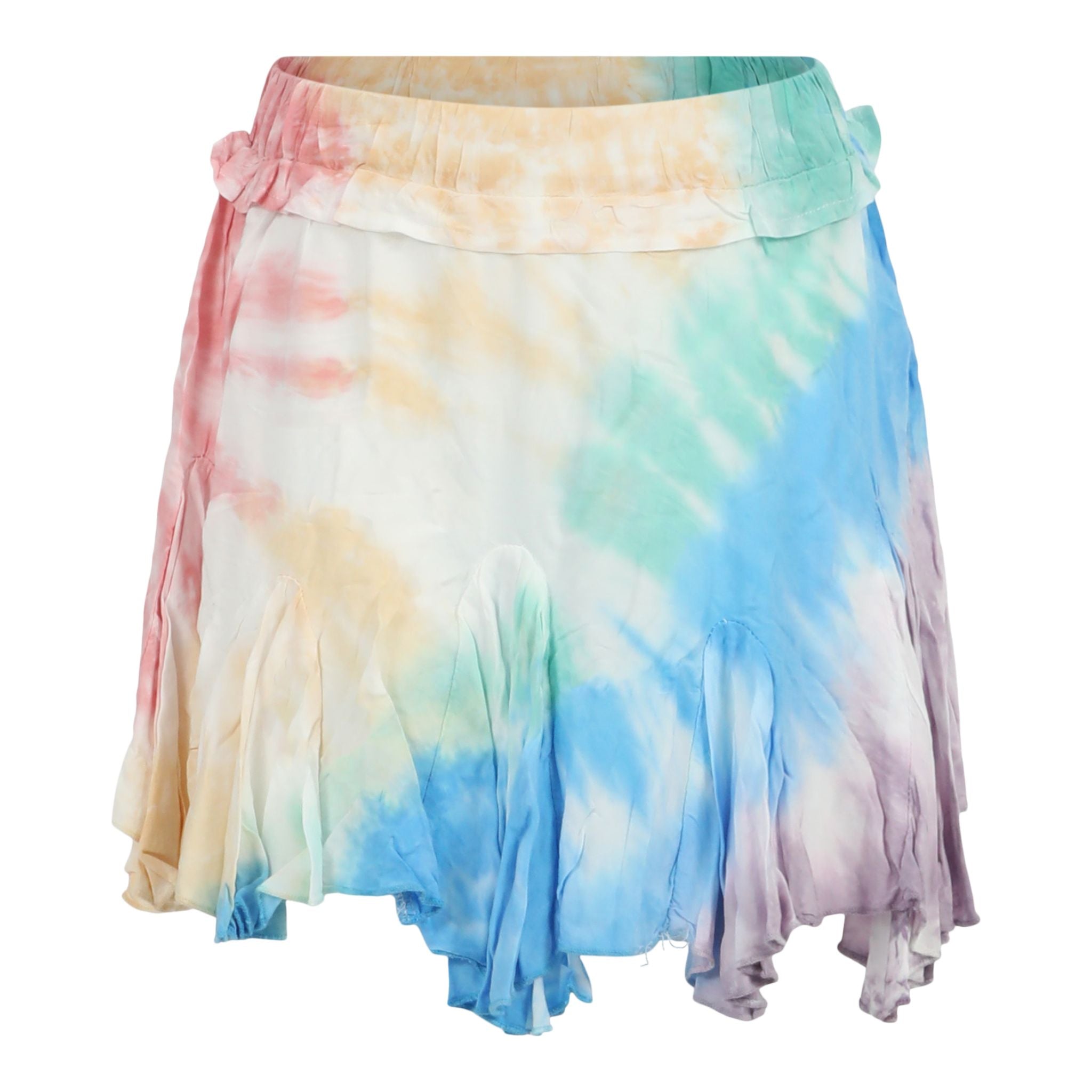 Rainbow Rainforest Ruffle Bottom Skirt - Denny's