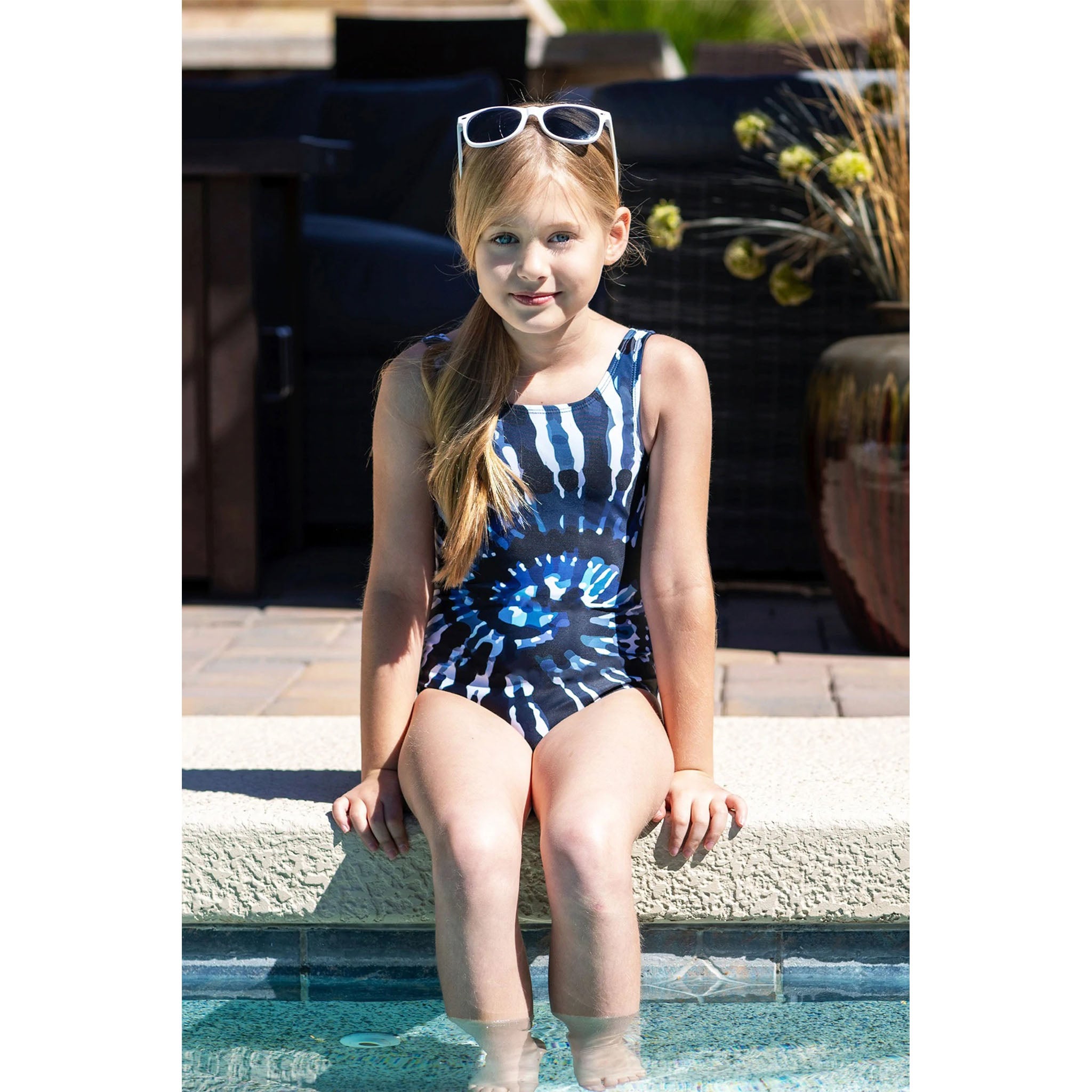 1pc Tie Dye Bathing Suit - Denny's