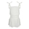 Eyelet Smock Waist Romper - Denny's