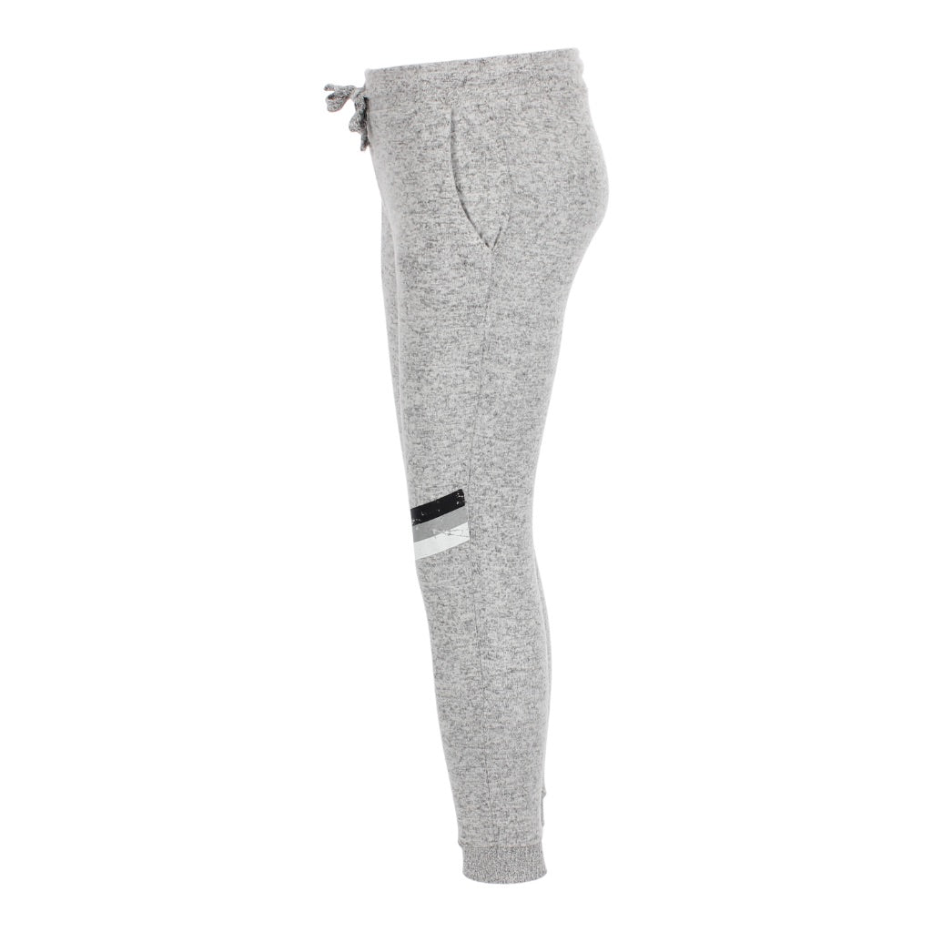 Hacci Pant with Black Grey & White Retro Stripes - Denny's