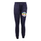 Brushed Hacci Pant with Rainbow Stripe n Peace Sign - Denny's