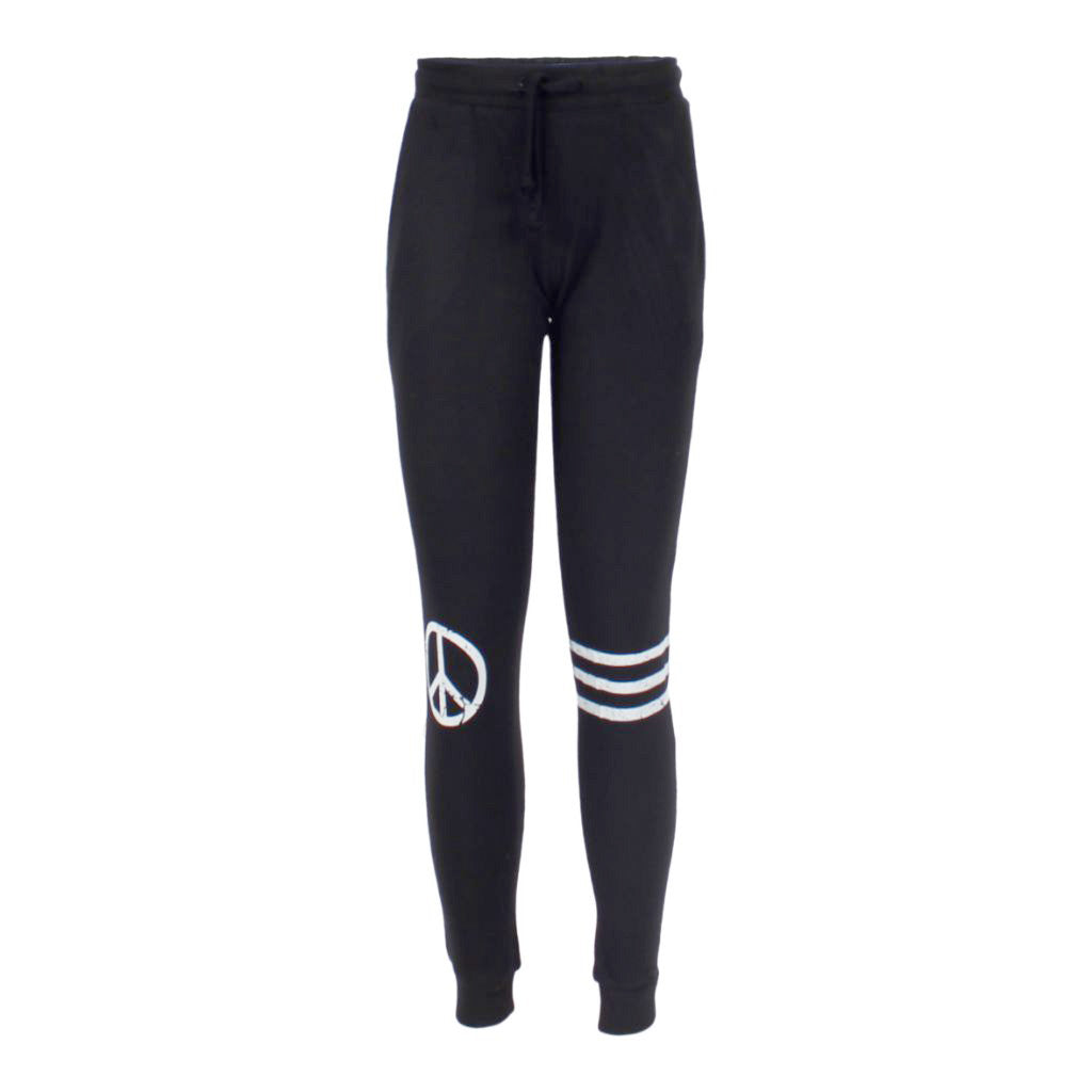Hacci Pant with Peace & Stripes - Denny's
