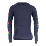 Hacci Hoody with Neon Lightning Bolt - Denny's