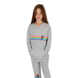 Hacci Hoody with Neon Stripe Bolt - Denny's