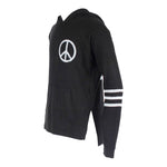 Hacci Hoody with Peace Love Stripes - Denny's