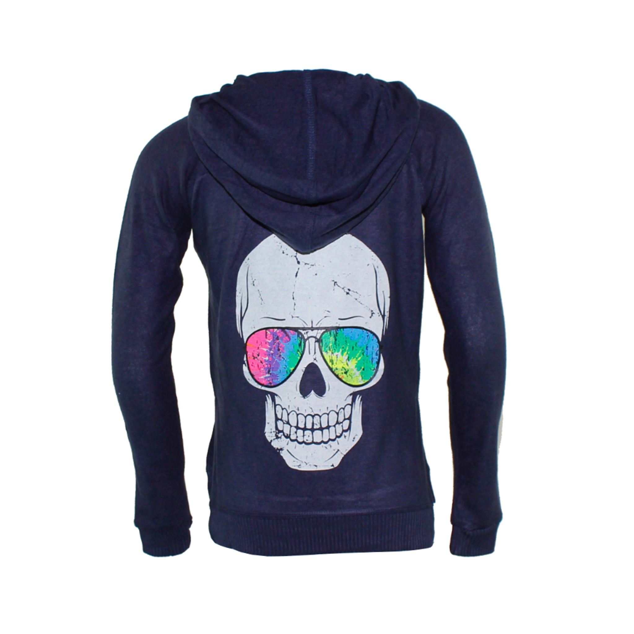 Hacci Hoody with Skull Tie Dye Glasses - Denny's
