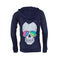 Hacci Hoody with Skull Tie Dye Glasses - Denny's