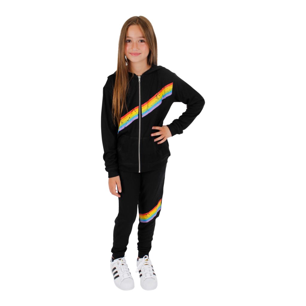 Hacci Pant with Primary Stripes - Denny's