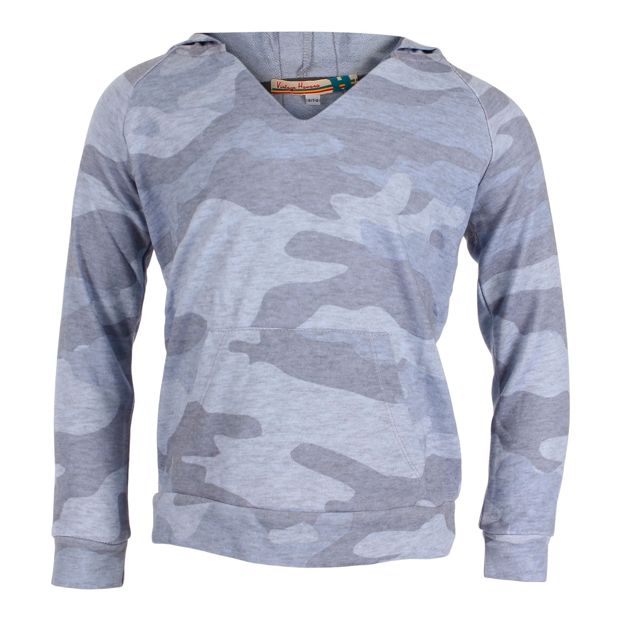 Camo Long Sleeve Hoody - Denny's