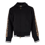 Track Jacket with Leopard Stripe - Denny's