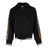 Track Jacket with Leopard Stripe - Denny's