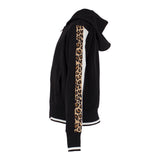 Track Jacket with Leopard Stripe - Denny's