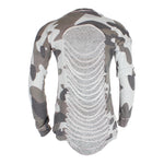 Long Sleeve Top with Rip Back - Denny's
