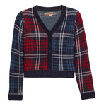 Cardigan Plaid Sweater - Denny's