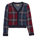 Cardigan Plaid Sweater - Denny's