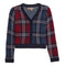 Cardigan Plaid Sweater - Denny's