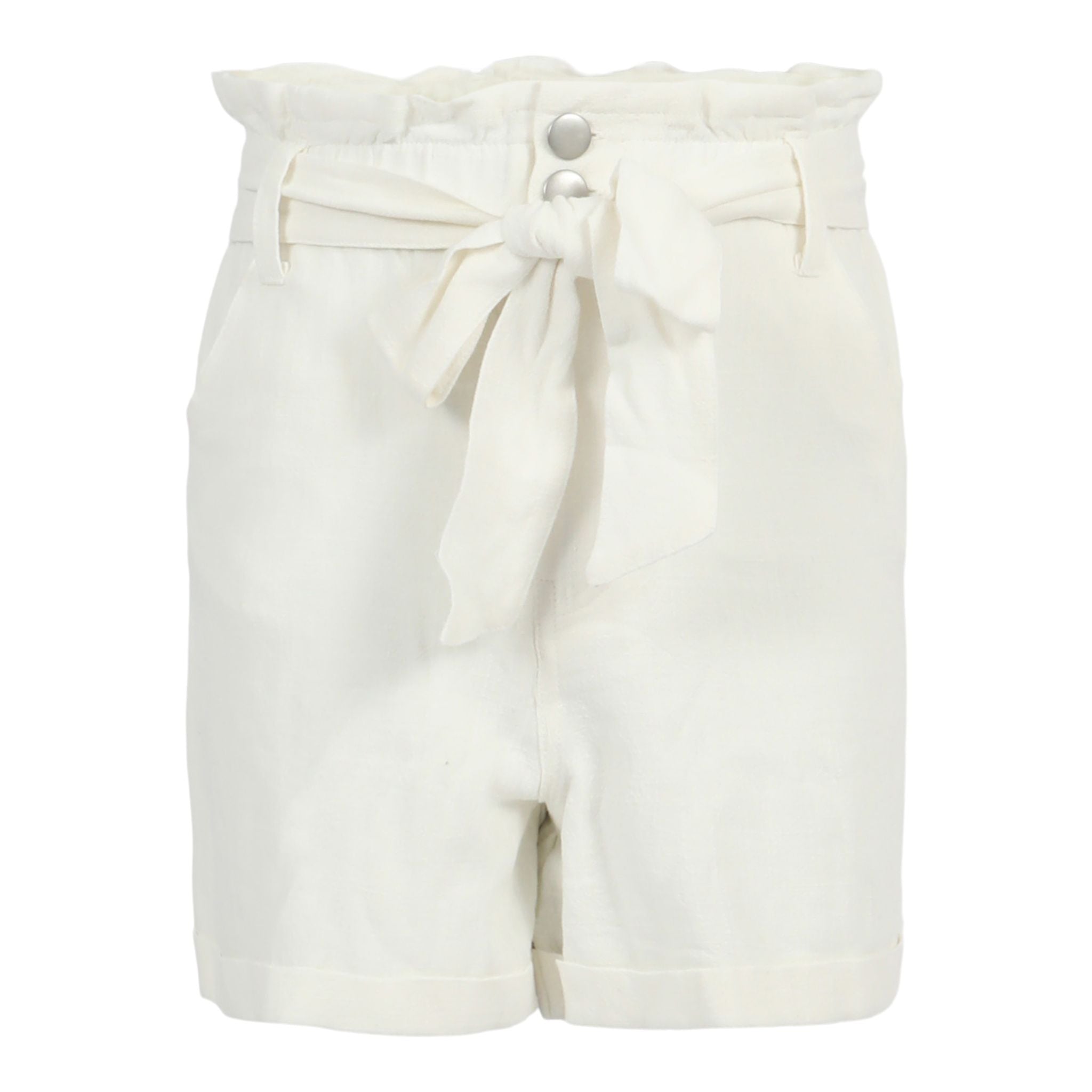 Belted Button Up Shorts - Denny's