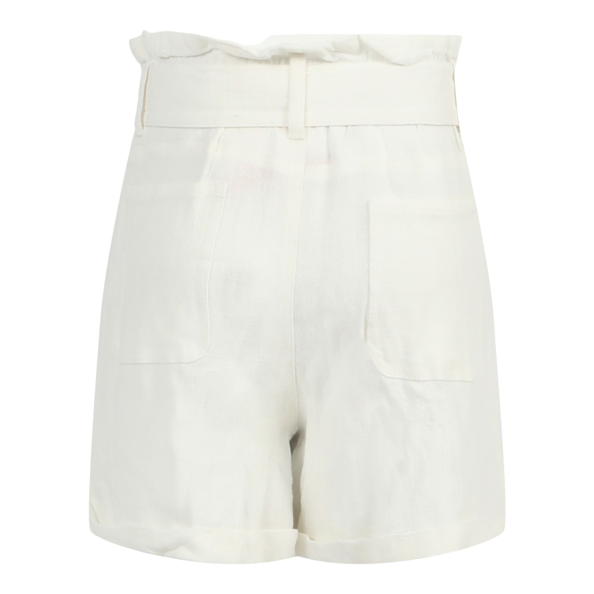 Belted Button Up Shorts - Denny's