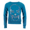 Dip Dye Sweatshirt Skull Stones - Denny's