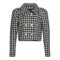 Plaid Puff Sleeve Blazer - Denny's