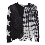 Star Sleeves Tie Dye Sweater - Denny's
