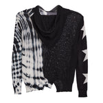 Star Sleeves Tie Dye Sweater - Denny's