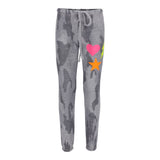Camo Hacci Sweatpant with Neon Embellishment - Denny's