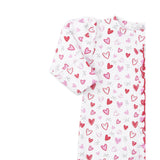 Heart Sprinkle Footie - Denny's
