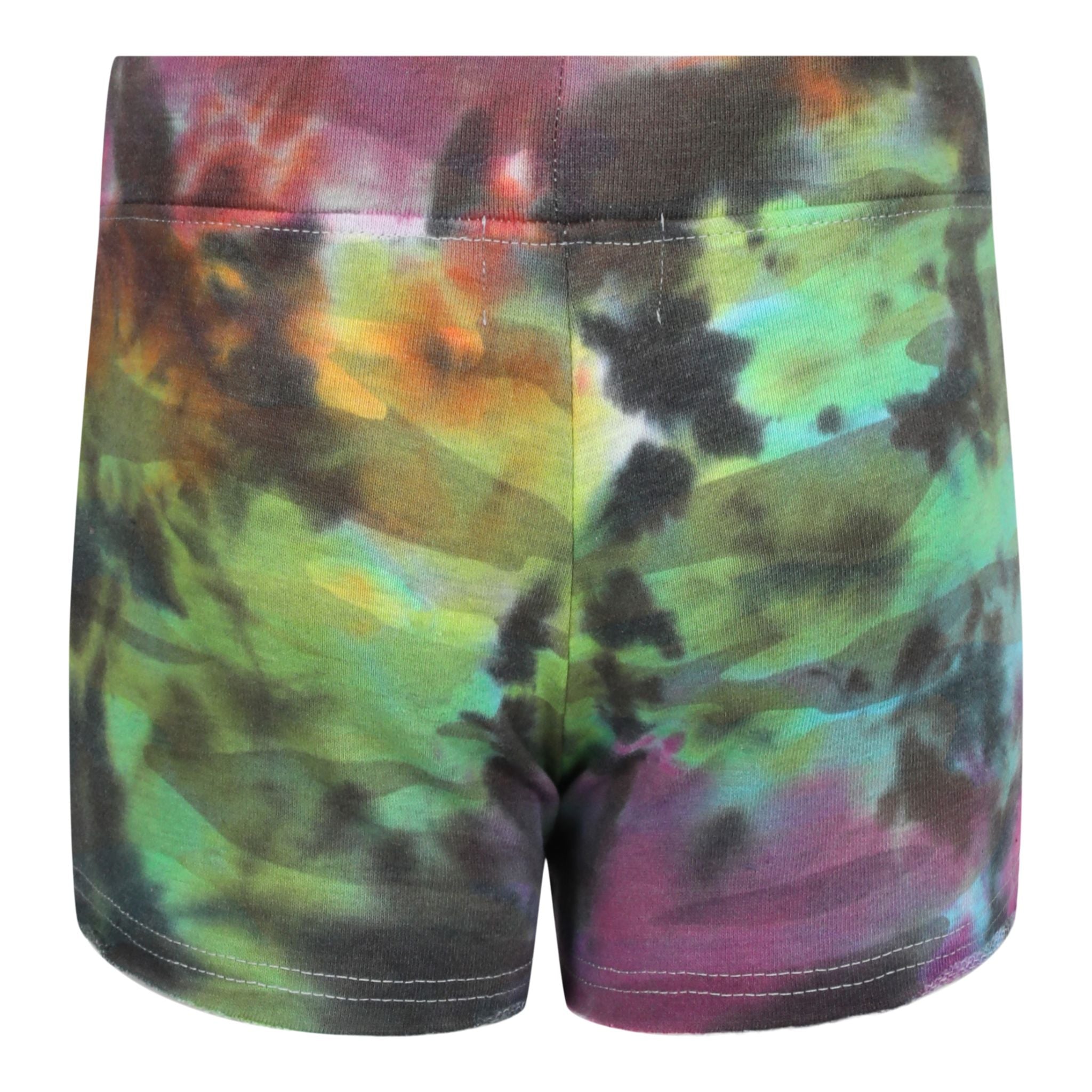 Black Crackle Rainbow Short - Denny's