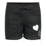 Allover White Icons Camo Short - Denny's