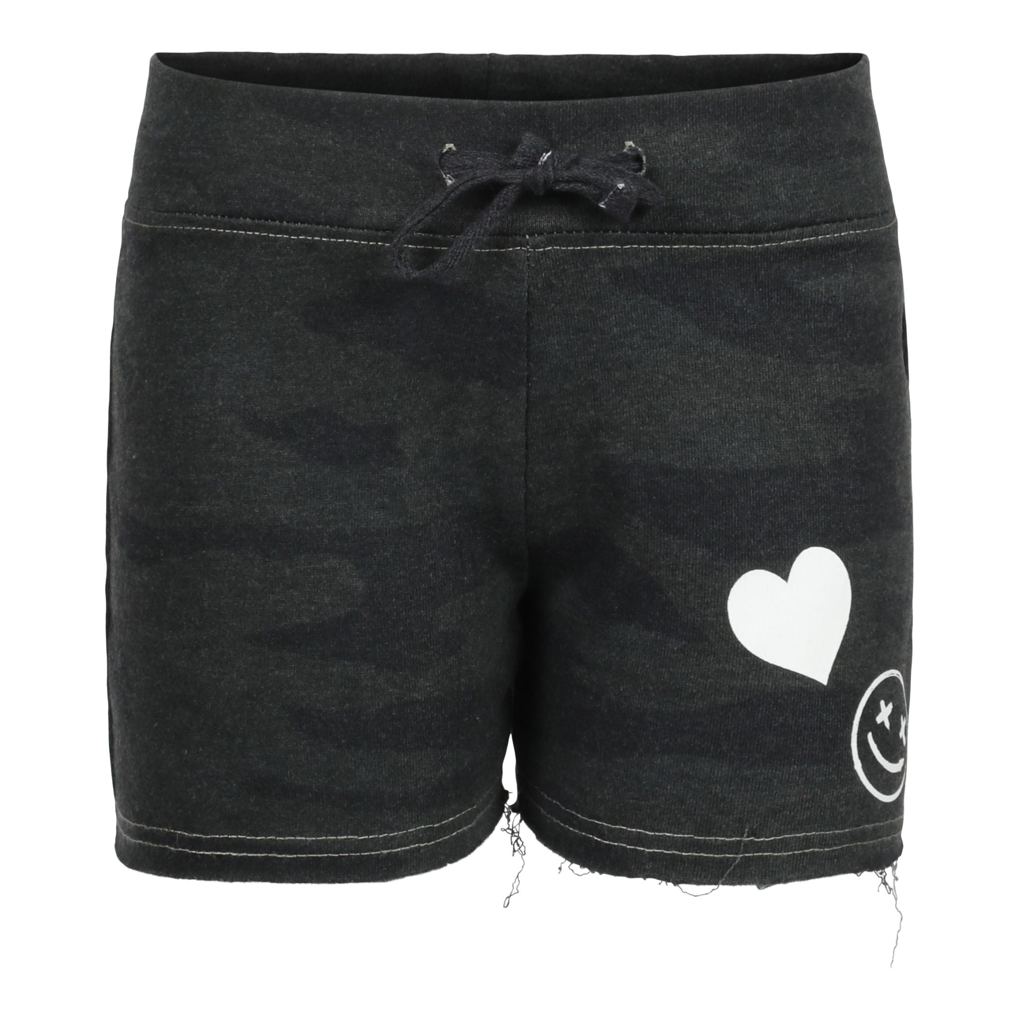 Allover White Icons Camo Short - Denny's