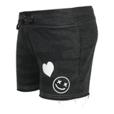 Allover White Icons Camo Short - Denny's