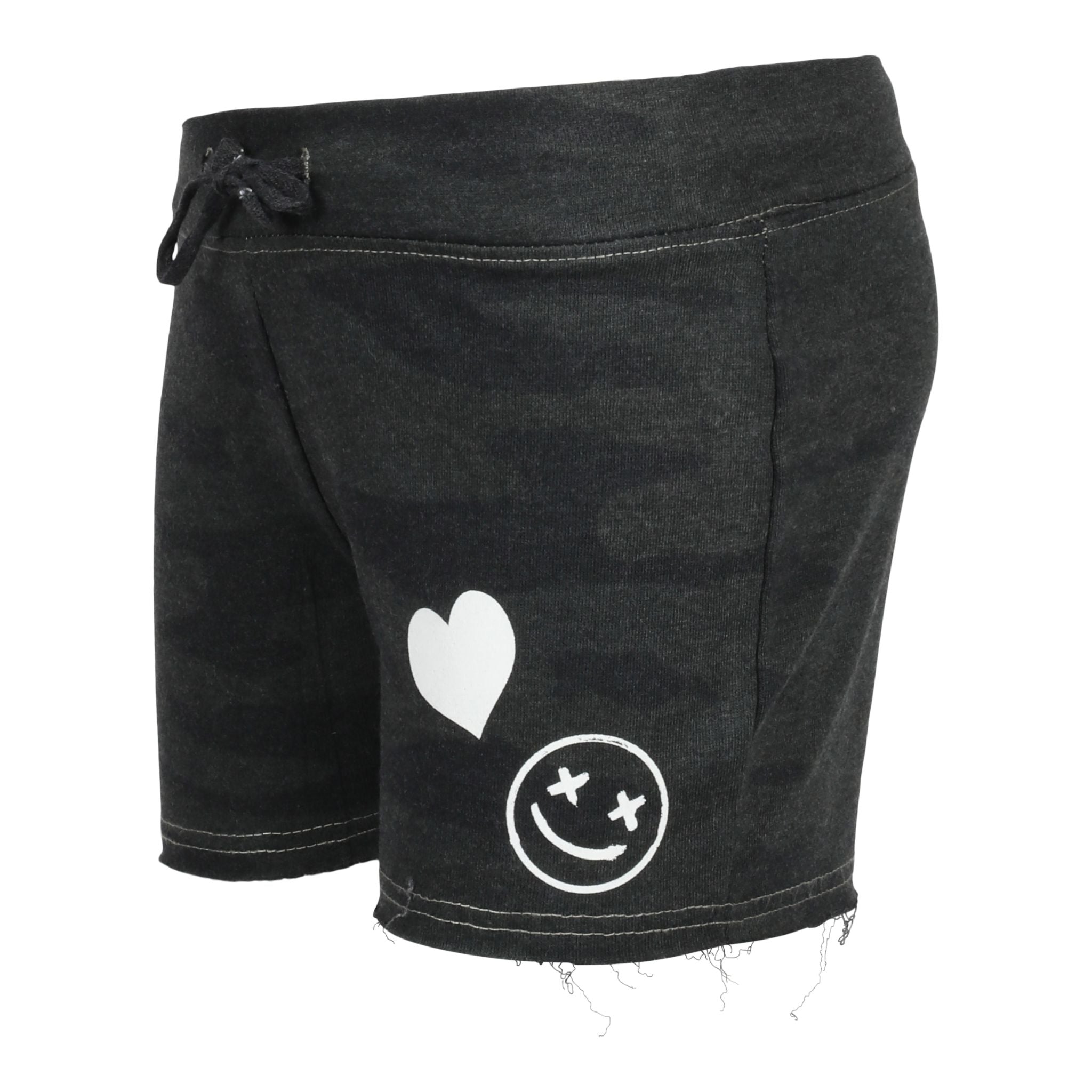 Allover White Icons Camo Short - Denny's