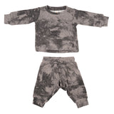 2 Piece Grey Tie Dye Set - Denny's