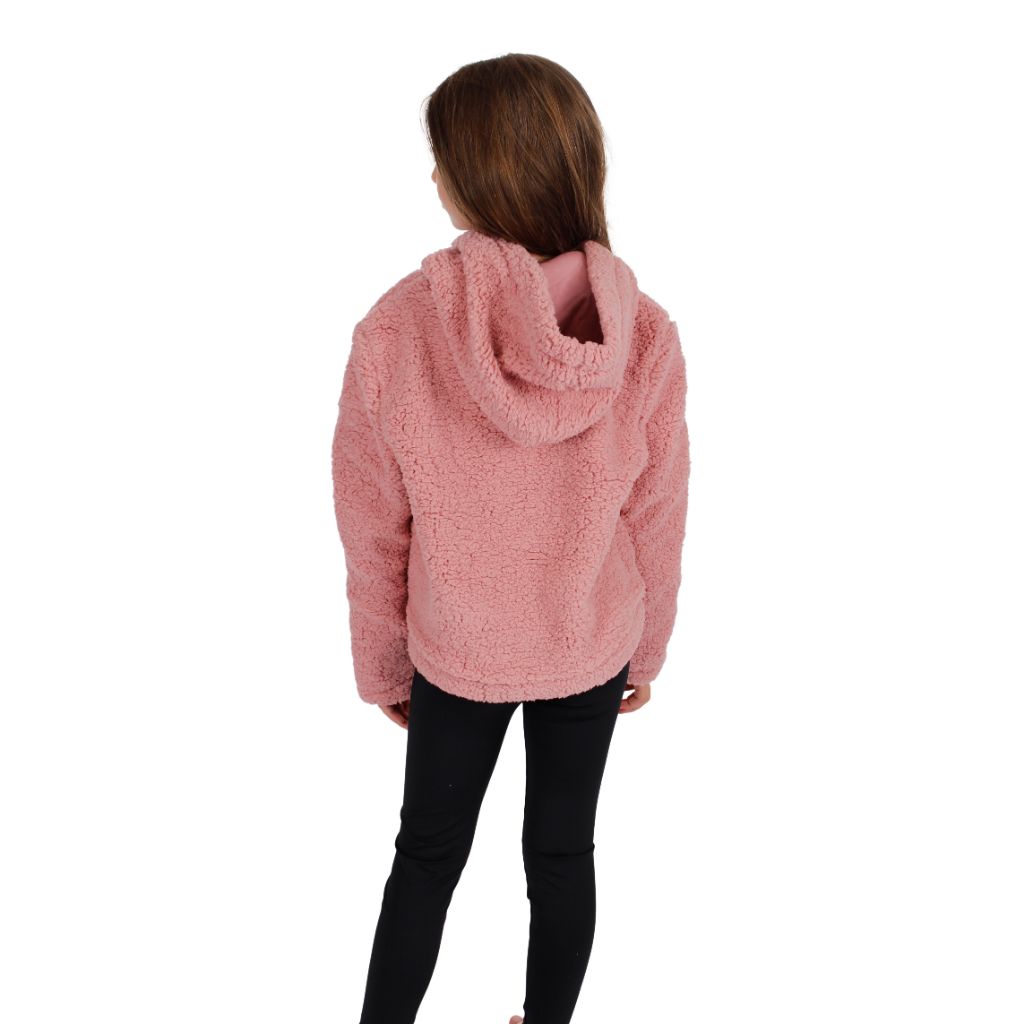 Sherpa Pull Over with Hood - Denny's