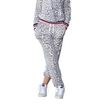 Leopard Print Pink Trim Pant - Denny's