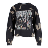 Kiss Bleached Sweatshirt - Denny's