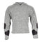 Long Sleeve Hacci Crop Hoody with Glitter Hearts - Denny's