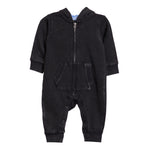 Acid Wash Hooded Coverall - Denny's