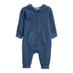 Acid Wash Hooded Coverall - Denny's
