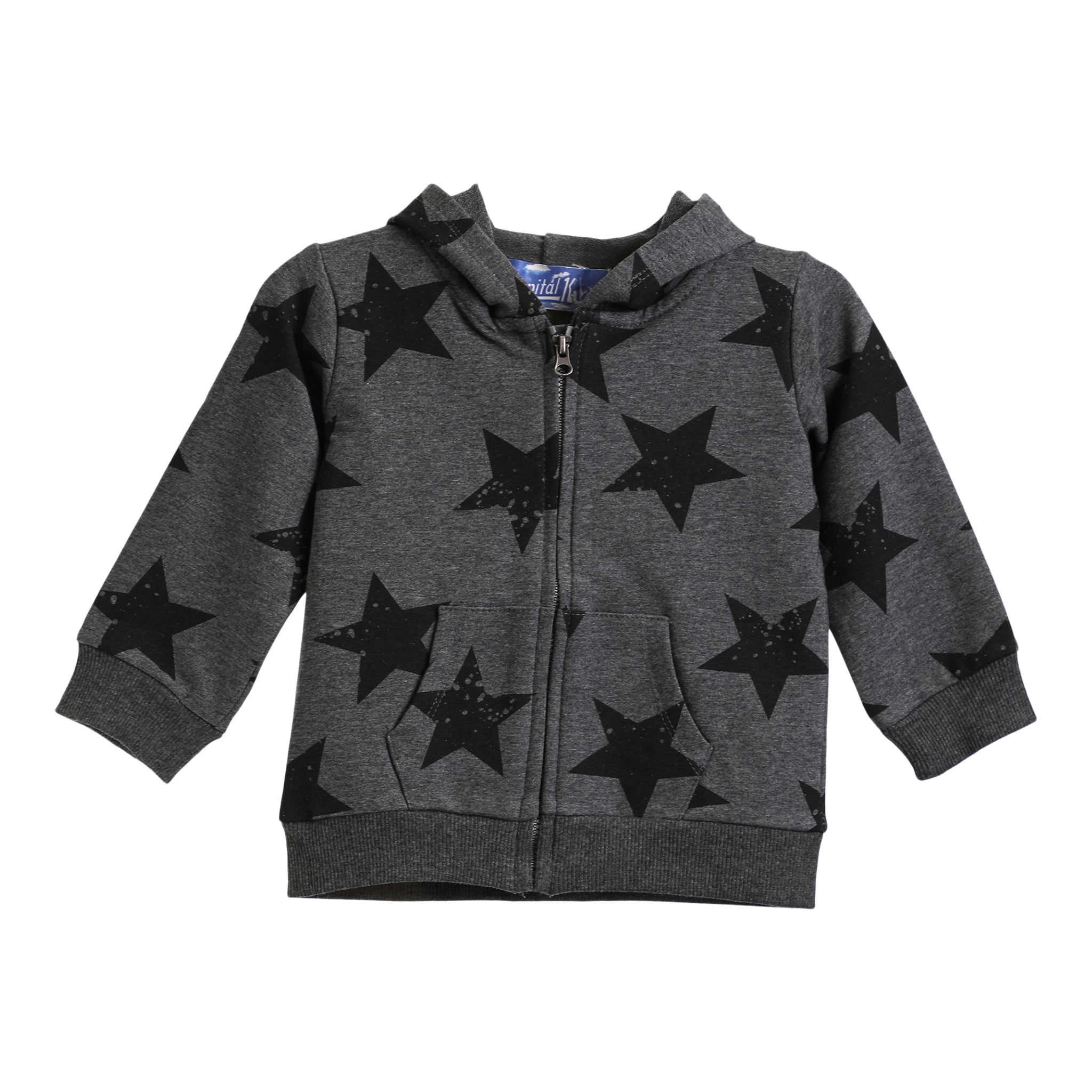 Star Zip Hoodie Sweatshirt - Denny's