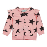 Star Ruffle Hoodie - Denny's