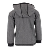 Herringbone Hooded Henley with Pocket - Denny's
