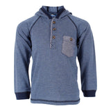Herringbone Hooded Tee - Denny's