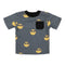 All Over Smiley Pocket Tee - Denny's