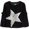 Silver Star Ruffle Tee - Denny's