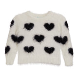 Heart Eyelash Sweater - Denny's