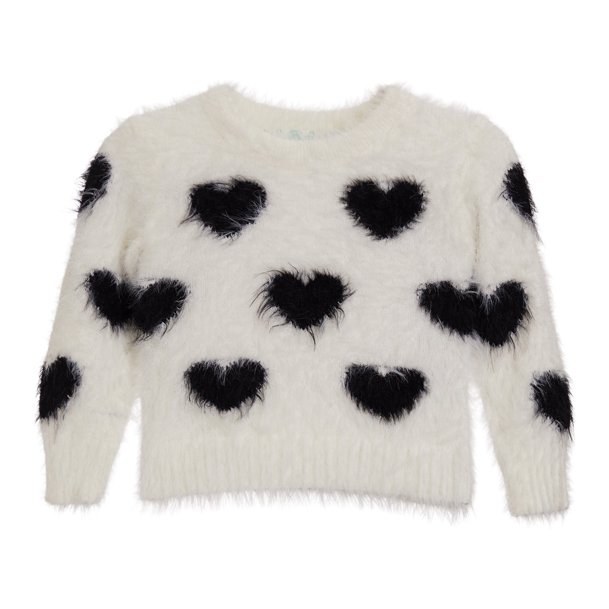 Heart Eyelash Sweater - Denny's